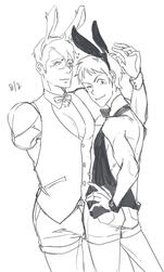 B/W sketch - Bunny shance